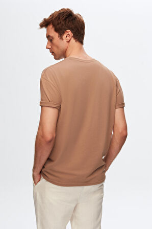 D'S Damat Comfort Vizon %100 Pamuk T-Shirt 6HC14ORT02006