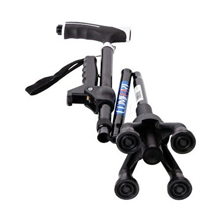Medikaltec  KY922 4 Ayaklı Lux Katlanır Baston