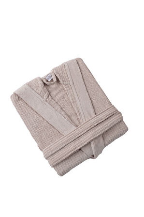 Nurpak Ekol Bedenli Kapüşonlu Tek Bornoz