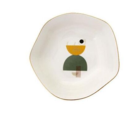 Porland Abstract Serisi 16cm Kase Desen1