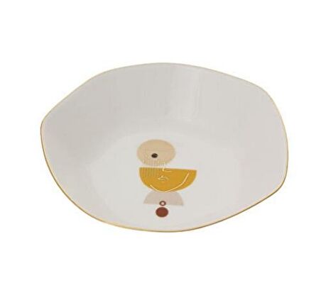 Porland Abstract Serisi 19cm Kase Desen2