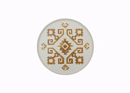 Porland Arabesque Serisi 18cm Düz Tabak Desen1