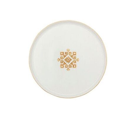 Porland Arabesque Serisi 21cm Düz Tabak Desen1