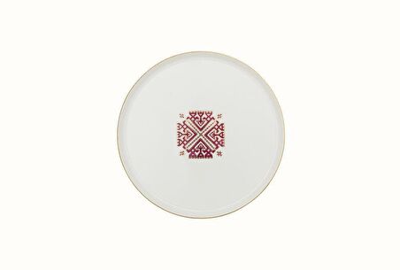 Porland Arabesque Serisi 21cm Düz Tabak Desen6
