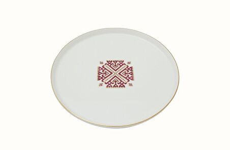 Porland Arabesque Serisi 21cm Düz Tabak Desen6