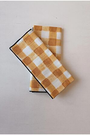 Hardal Ekose 2 Adet Peçete 45x45 cm