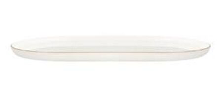Porland Chopin Altın Serisi 28cm Oval Kayık Tabak