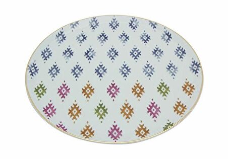 Porland Carpet Serisi 28cm Düz Tabak