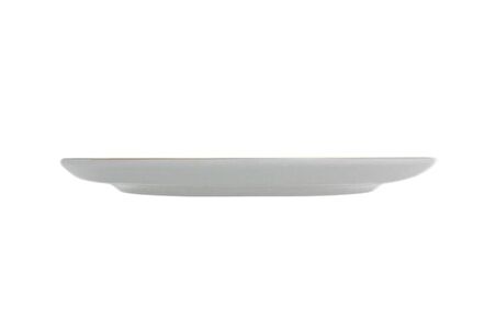 Porland Morocco Desen 3 Turuncu Düz Tabak 24 Cm