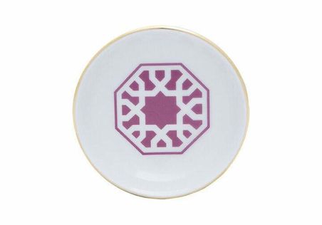 Porland Morocco Desen5 Fuşya Mini Kase 10cm