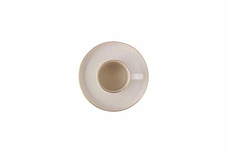 Porland Arabesque Desen5 Kahve Takımı 12 Parça 04ALM006539