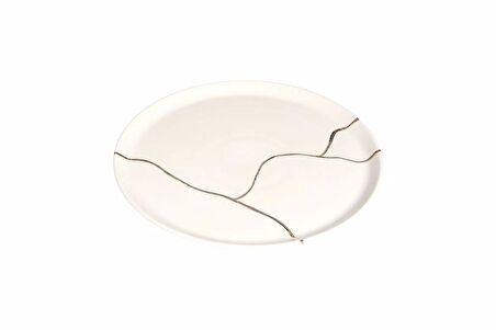 Porland Spirits Altın Yaldız Düz Tabak 24 cm 04ALM007040