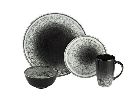 Porland Ethos Twilight 4 Parça Tek Kişilik Yemek Takımı 04ALM007503