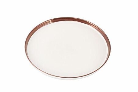 Porland Chopin Bakır Düz Tabak 31 cm 04ALM007839
