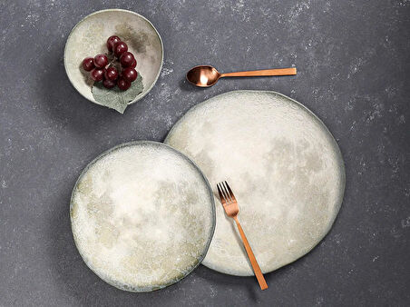 Porland Stoneware Selene 12 Parça 4 Kişilik Yemek Takımı 04SWA000190