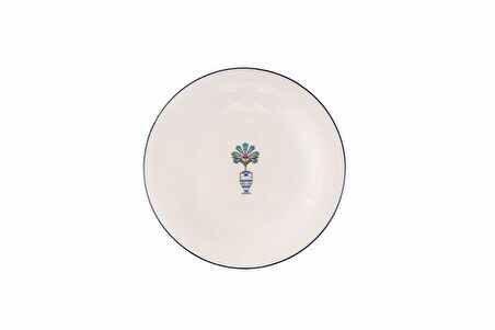 Porland Vaso Piccolo Desen5 Düz Tabak 17 cm 04ALM008043