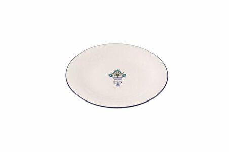 Porland Vaso Piccolo Desen6 Düz Tabak 17 cm 04ALM008045