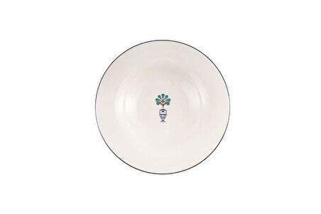 Porland Vaso Piccolo Desen5 Çukur Tabak 23 cm 04ALM008076