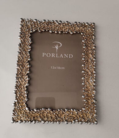 PORLAND SOPHINE GÜMÜŞ ÇERÇEVE 13X18 CM