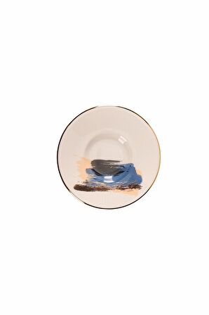 Porland Dash Desen Çay Tabağı 11cm 04ALM008506