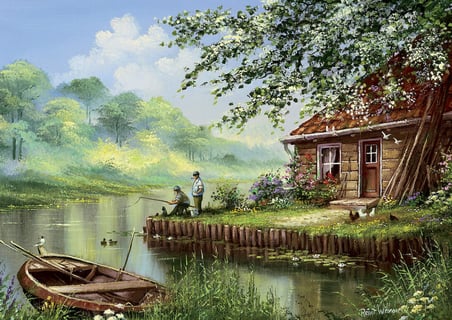 Art Puzzle Akşam Oltası 500 Parça Puzzle