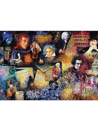 ART PUZZLE Notanın Duayenleri 500 Parça Puzzle