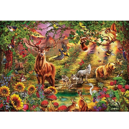 Art Puzzle Büyülü Orman 1000 Parça Puzzle
