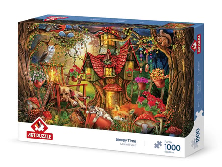 Art Puzzle Miskinlik Vakti 1000 Parça Puzzle