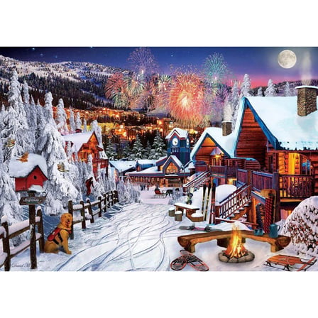Art Puzzle Kış Eğlencesi 1000 Parça Puzzle