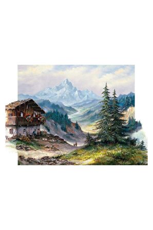 Art Manzara 1000 Parça Yetişkin Puzzle
