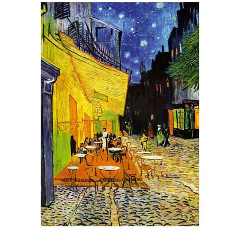 Art Puzzle Kafe Terasta Gece 1000 Parça Puzzle