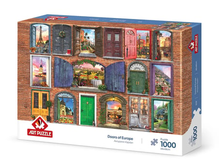 Art Puzzle Avrupa'nın Kapıları 1000 Parça Puzzle