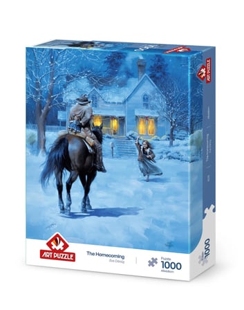 Art Puzzle Eve Dönüş1000 Parça Puzzle