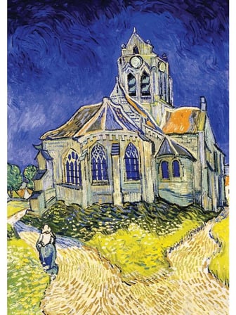 Art Puzzle Kilise, Vincent Van Gogh - 1000 Parça 5248