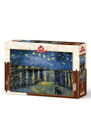 Art Puzzle Yıldızlı Gece 2, Vincent Van Gogh - 1000 Parça 5249