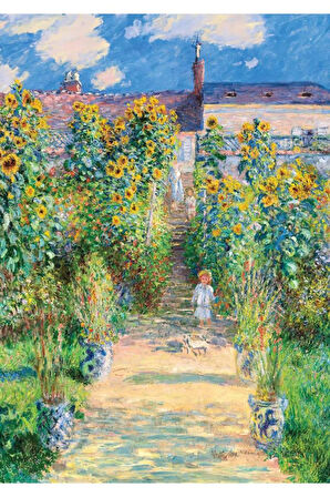 Art Puzzle Sanatçının Bahçesi, Claude Monet - 1000 Parça 5251