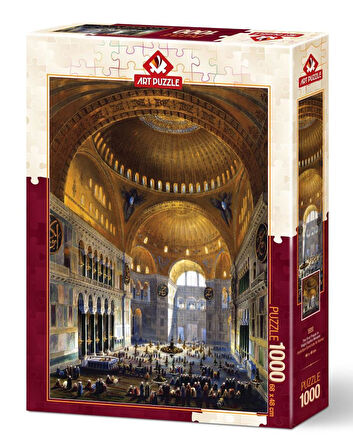 Art Puzzle Ayasofya Camii'nde İlk Namaz 1000 Parça 5252