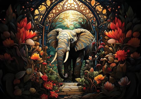 Art Puzzle Çiçeklerin Koruyucusu - 1000 Parça 5254