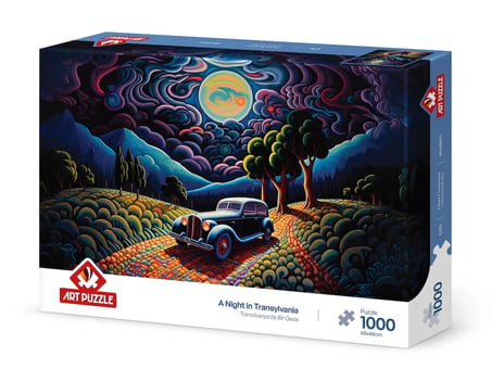 Art Puzzle Transilvanya'Da Bir Gece - 1000 Parça 5255