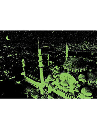 Art Puzzle Sultan Ahmed Camii - 1000 Parça Neon 5264