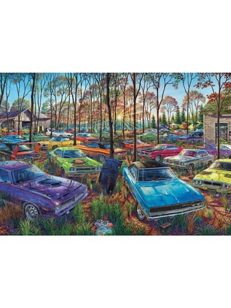 Art Puzzle Araba Mezarlığı - 1000 Parça 5269