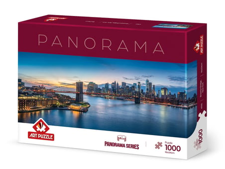 Art Puzzle Brooklyn Bridge,New York 1000 Parça Panorama Puzzle