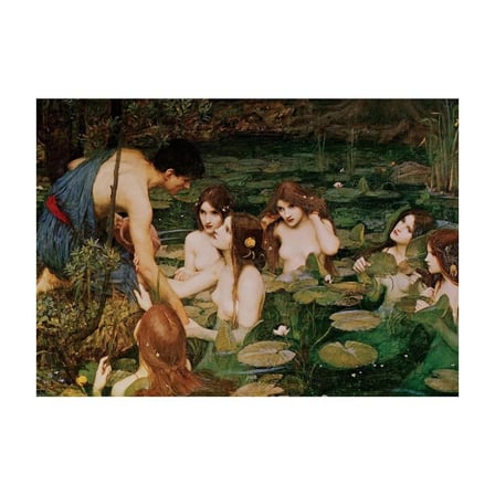 Art Puzzle Hylas ve Su Perileri,1896 1500 Parça Puzzle
