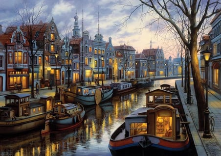 Art Puzzle Kanal Işıkarı 1500 Parça Puzzle