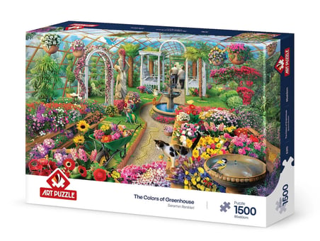Art Puzzle Seramın Renkleri 1500 Parça Puzzle