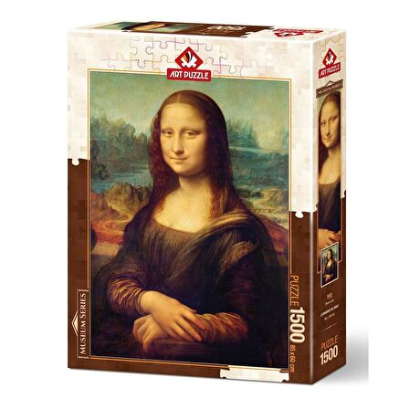 Art Puzzle 1500 Parça Mona Lisa Leonardo da Vinci 5403