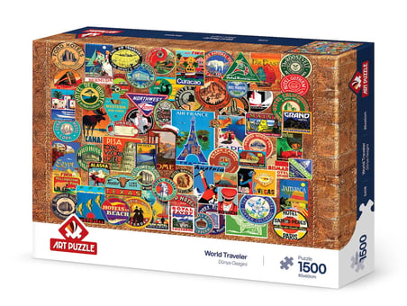 Art Puzzle Dünya Gezgini - 1500 Parça 5408