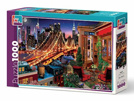 Yappuzz Işıklar Altında 15+ Yaş Küçük Boy Puzzle 1000 Parça