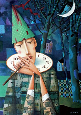 Yappuzz Gecenin Melodisi 15+ Yaş Küçük Boy Puzzle 1000 Parça