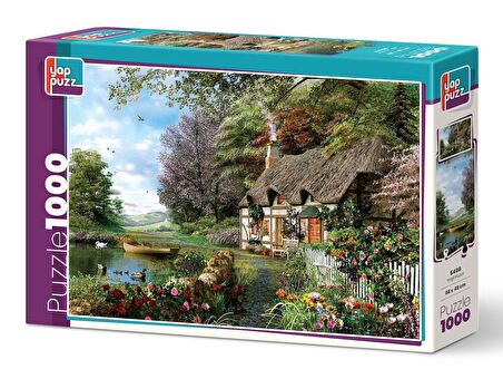 Yappuzz Yeşil Huzur 15+ Yaş Küçük Boy Puzzle 1000 Parça